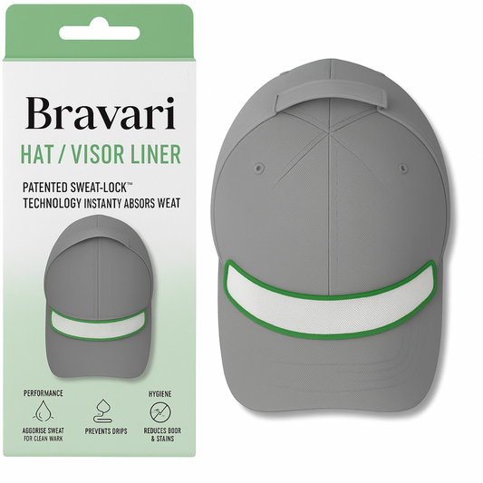 Cap Sweat Liner 10PC Bravari™